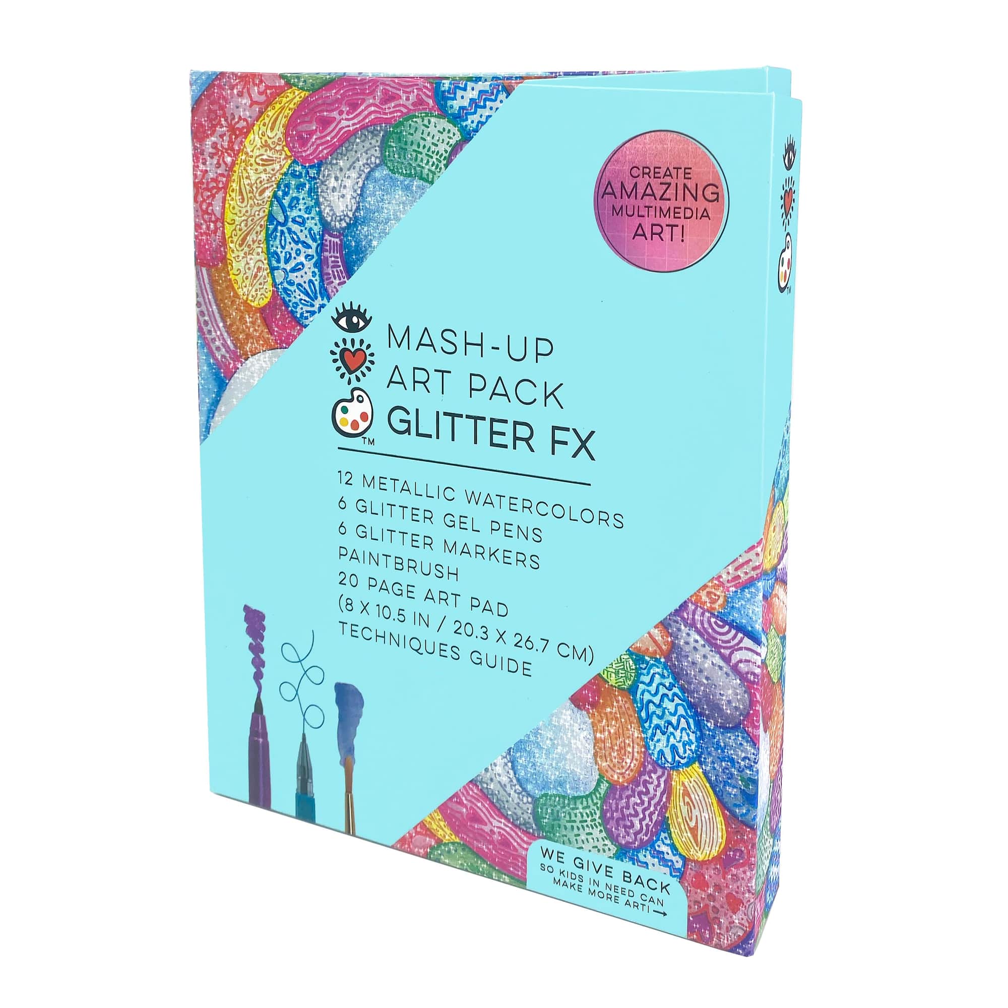 Mash-Up Art Pack Glitter FX Craft Kit